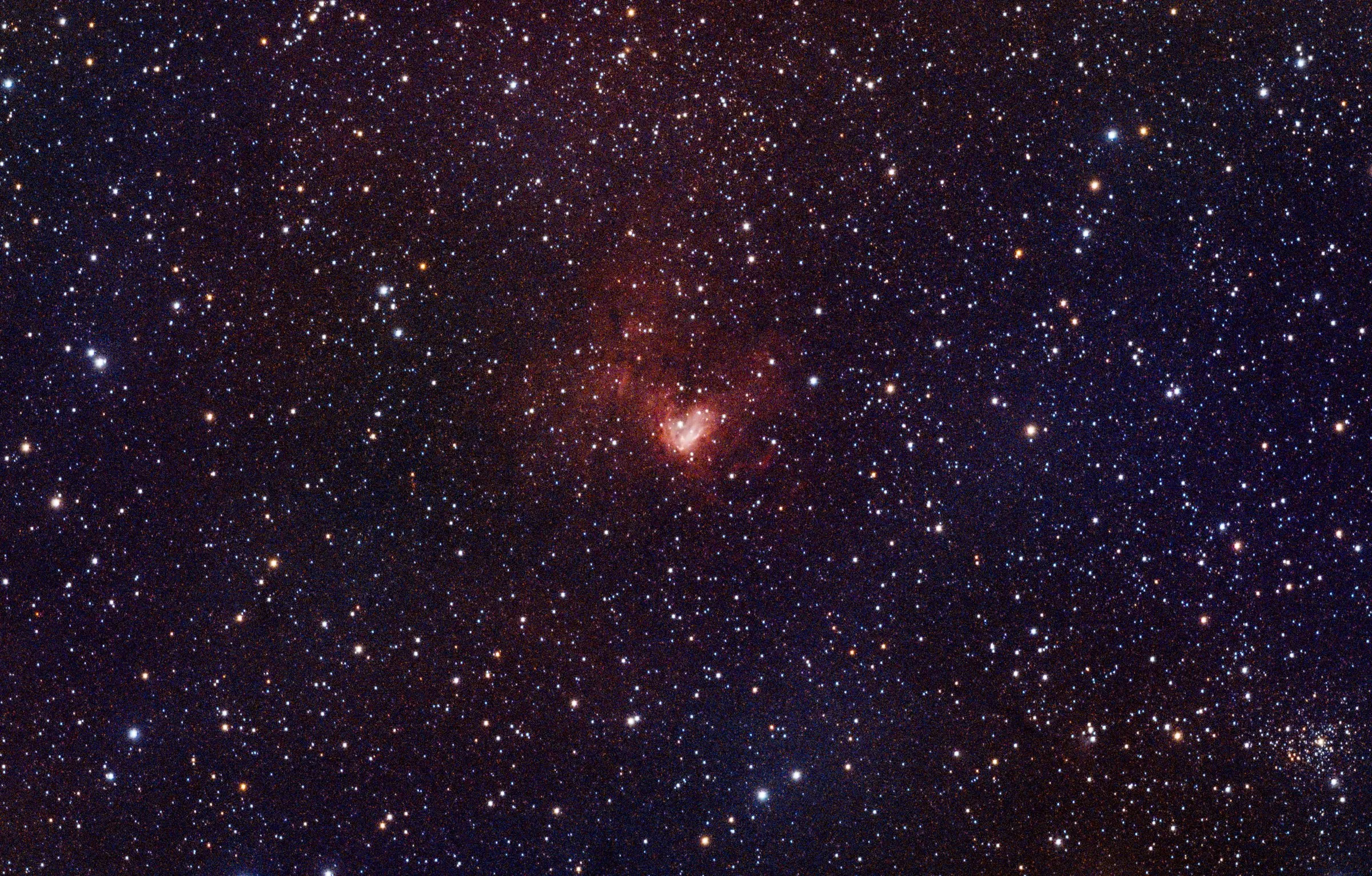 Fossil's Footprint Nebula (NGC 1491)