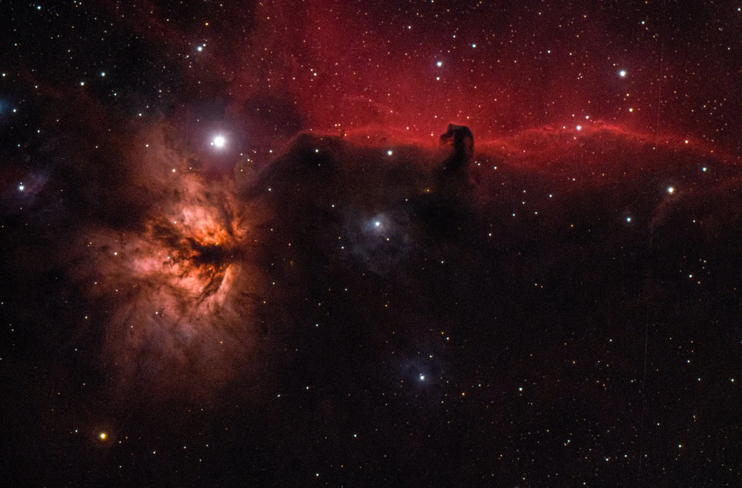 Horsehead & Flame Nebula (B33 / NGC 2024)